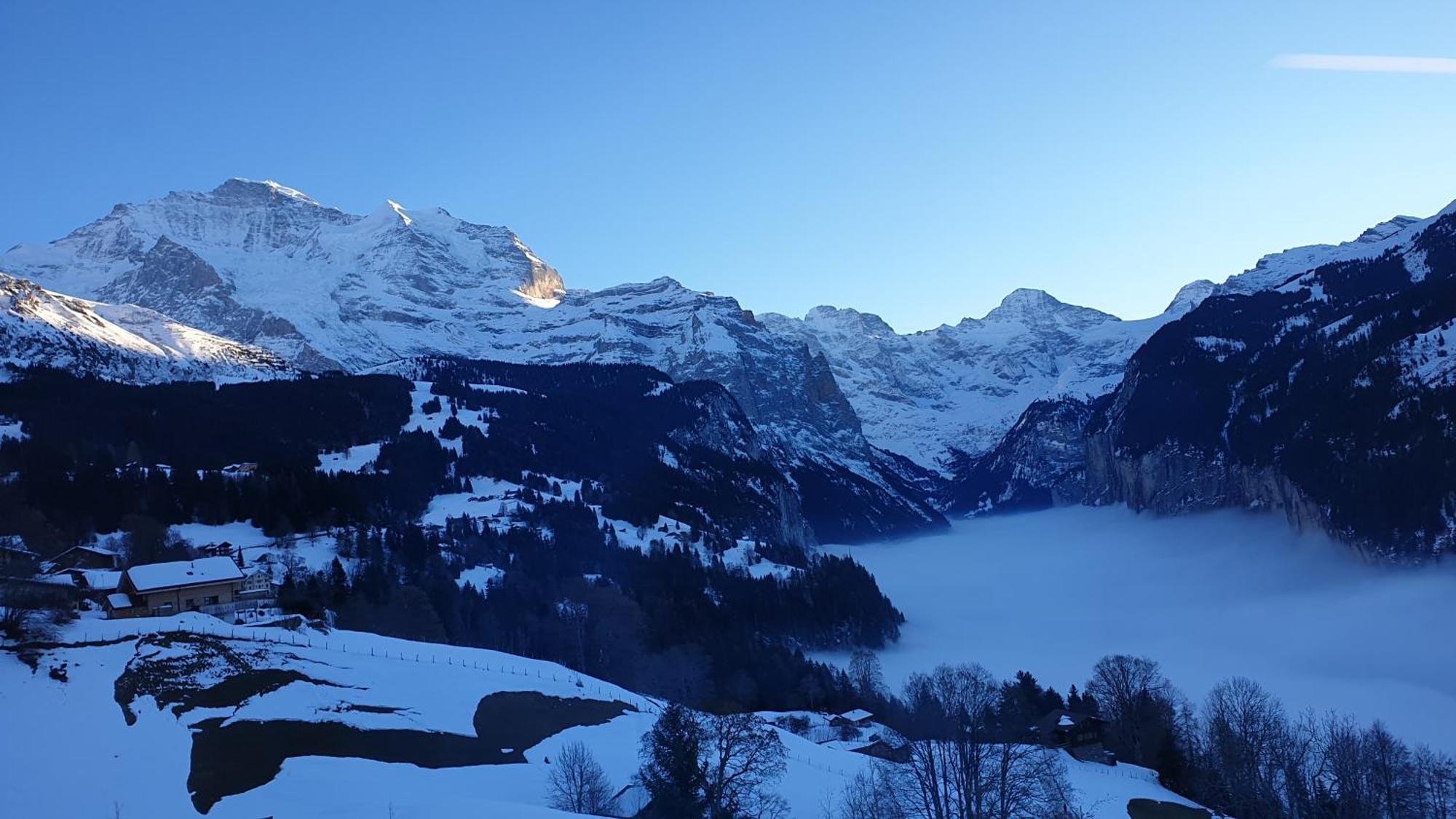 Hotel Schoenegg Wengen Extérieur photo