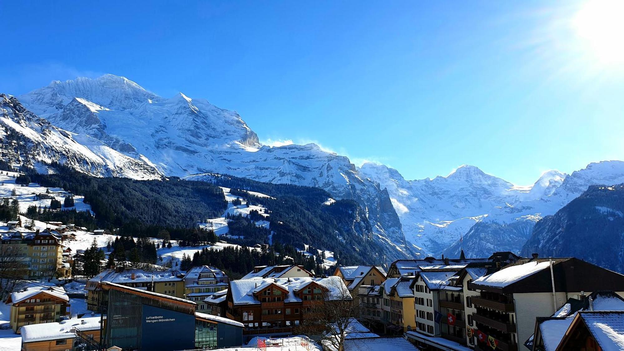 Hotel Schoenegg Wengen Extérieur photo