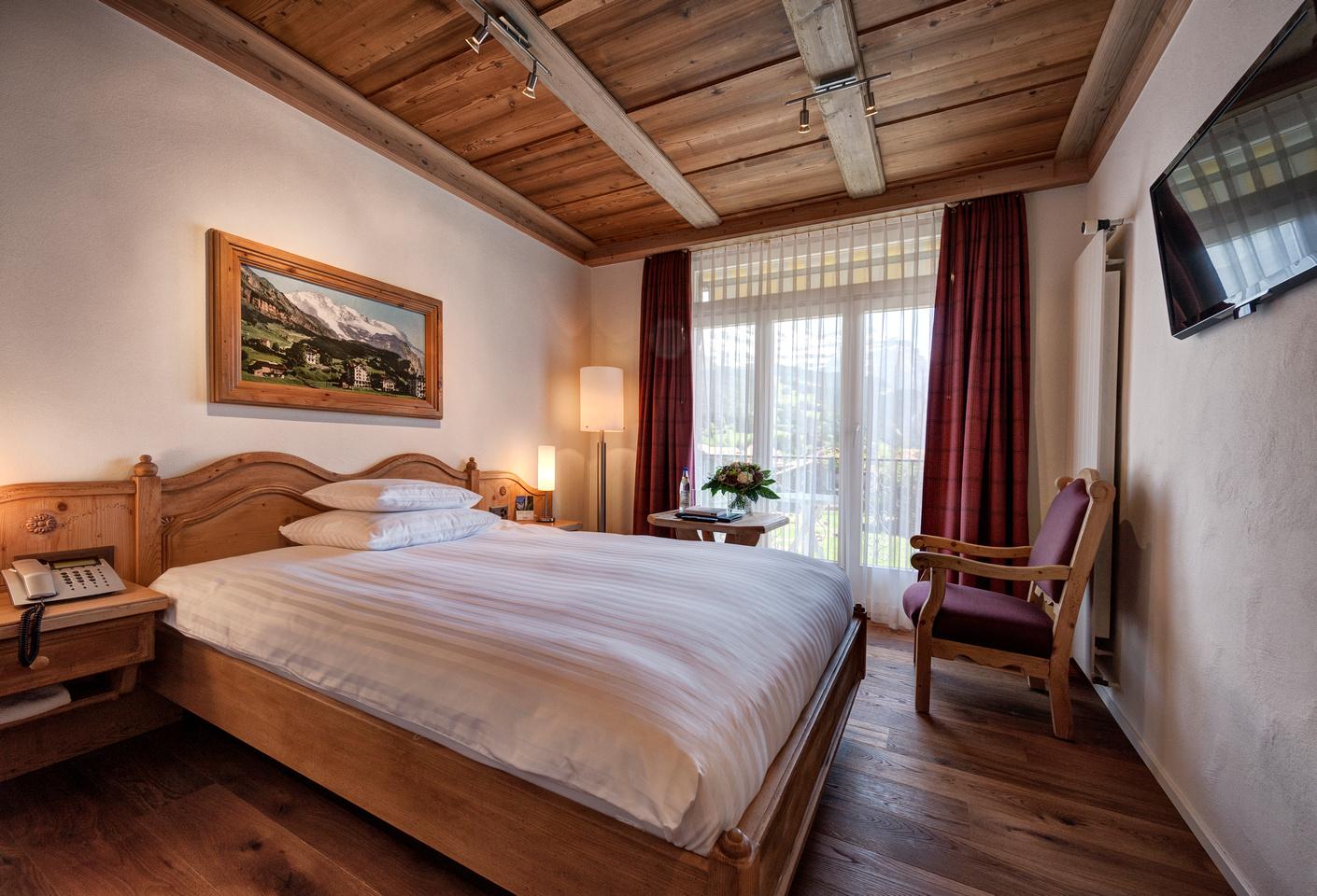 Hotel Schoenegg Wengen Chambre photo