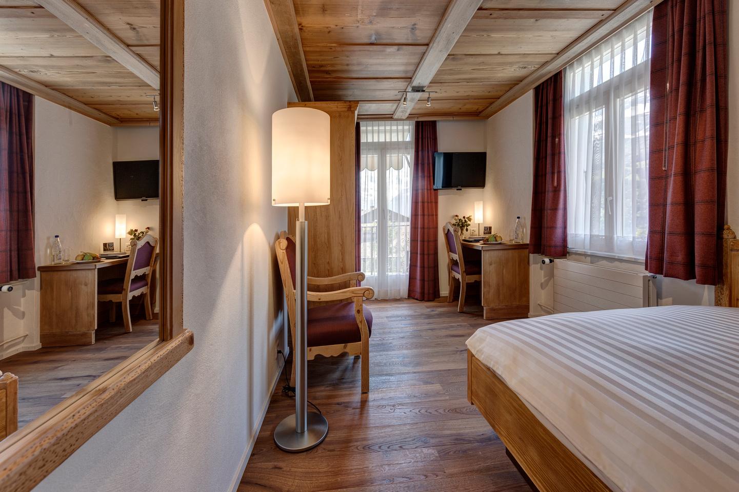 Hotel Schoenegg Wengen Chambre photo