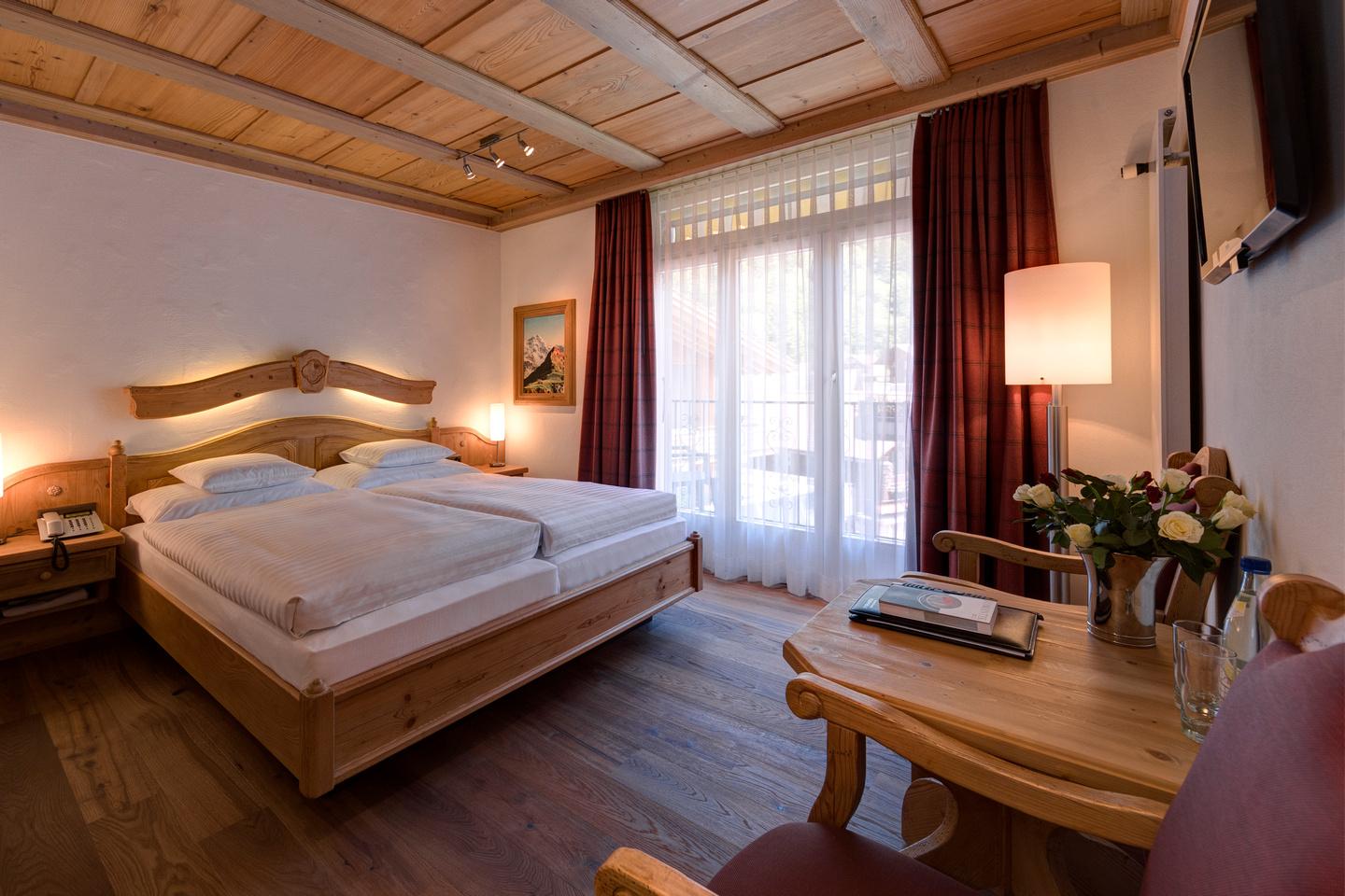 Hotel Schoenegg Wengen Chambre photo